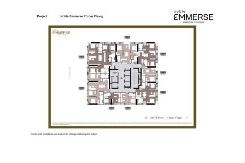Кондоминиум с 1 спальней в Бангкоке, Таиланд № 222579 - фото 7