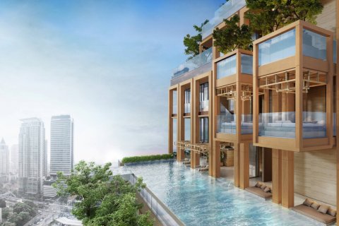 Ático de 4 dormitorios en Bangkok, Tailandia № 180425 - foto 15
