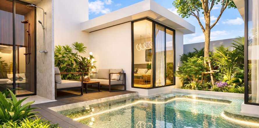 Chalet de 3 dormitorios en Pattaya, Tailandia № 203475