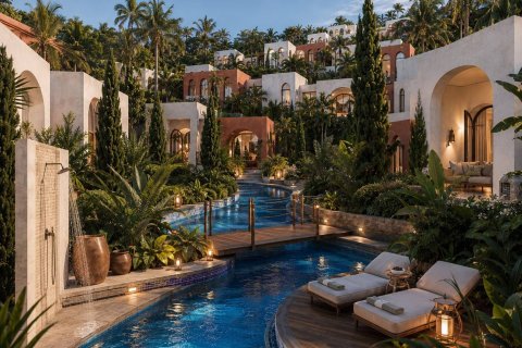 Villa sur Chaweng Beach, Ko Samui, Thaïlande 1 chambre № 222538