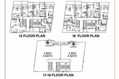 Condominio de 4 dormitorios en Bang Lamung, Tailandia № 222535 - foto 10
