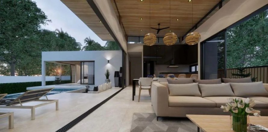 Chalet de 3 dormitorios en Sawasdee Pool Villa Chaweng, Chaweng Beach, Ko Samui, Tailandia № 133559