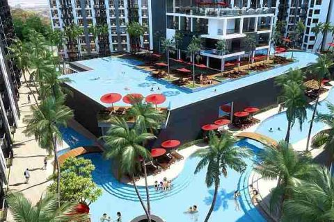 Condo in Pattaya, Thailand, 1 bedroom  № 208947