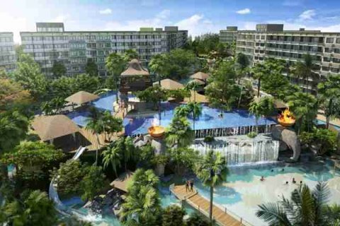 Studio dans le Condo à Pattaya, Thaïlande  № 208949