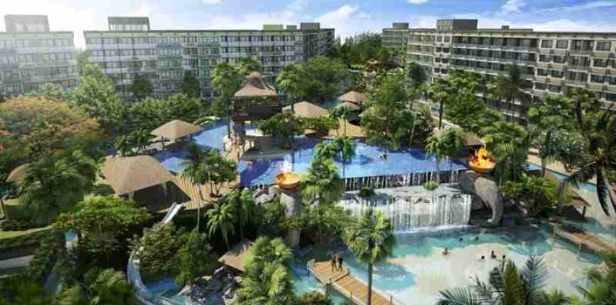 Estudio en el condominio en Pattaya, Tailandia № 208949