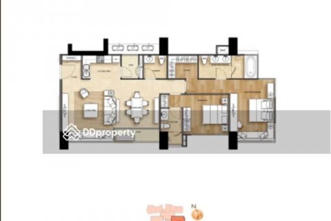 Condo in Watthana, Bangkok, Thailand, 2 bedrooms  № 133732 - photo 26