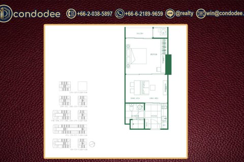 Condo à Ratchathewi, Bangkok, Thaïlande, 1 chambre № 158895 - photo 5