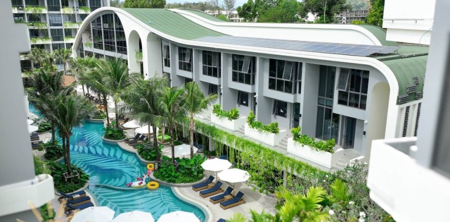 Condominio de 1 dormitorio en Bang Tao, Tailandia № 179865