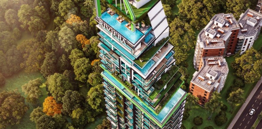 Apartamento de 2 habitaciones en Pattaya, Tailandia № 144392