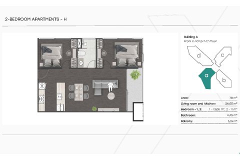 Eigentumswohnung in Rawai, Thailand, 2 Schlafzimmer № 165082 - Foto 24