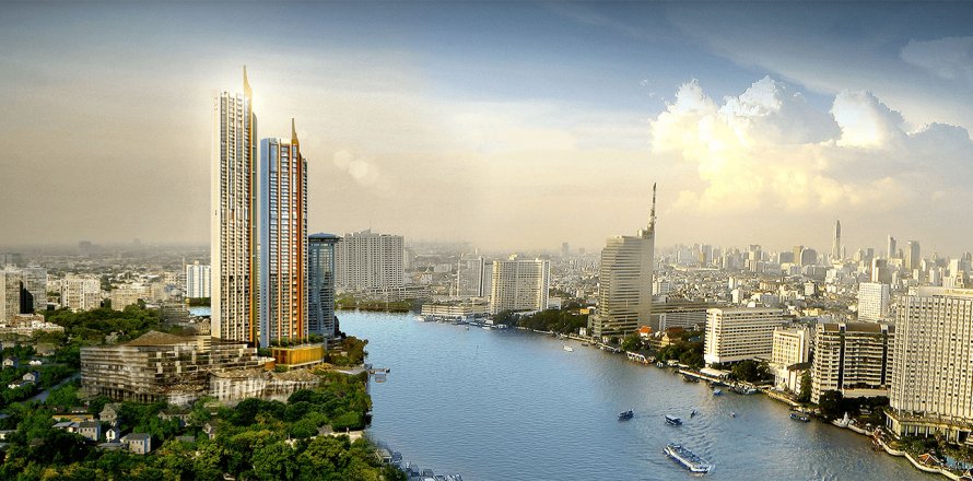 Condo à Bangkok, Thaïlande, 3 chambres  № 144024