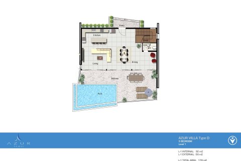 Chalet de 3 dormitorios en Ko Samui, Tailandia № 166759 - foto 15