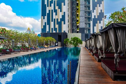 Condo à Bangkok, Thaïlande, 3 chambres  № 66572 - photo 19