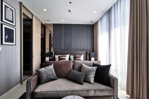 Condominio de 1 dormitorio en Bangkok, Tailandia № 66568 - foto 3