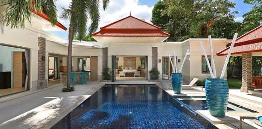 Chalet de 5 dormitorios en Bang Tao, Tailandia № 203010