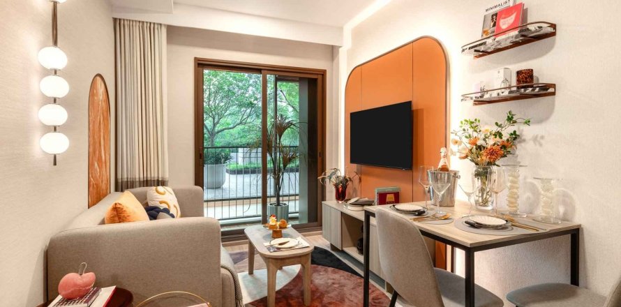 Apartamento de 1 dormitorio en The Base Ratchada 19, Bangkok, Tailandia № 169690