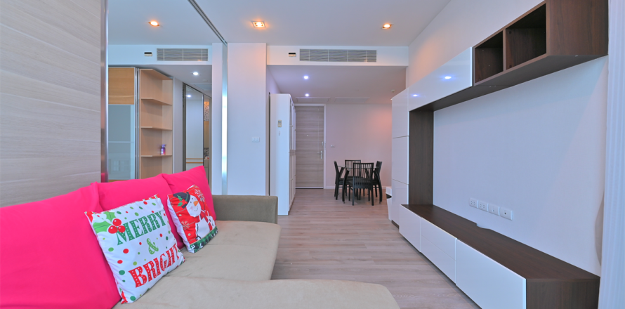Condo à Bangkok, Thaïlande, 1 chambre № 187625
