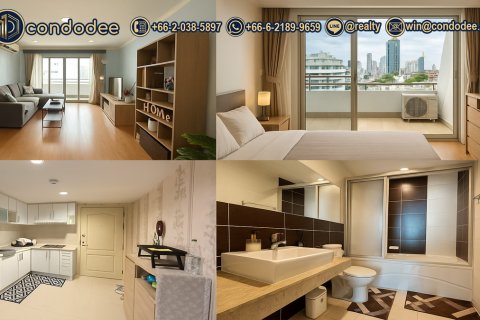 Condo in Watthana, Bangkok, Thailand, 2 bedrooms № 200995