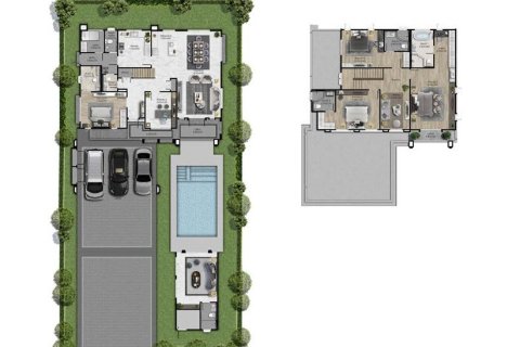 Chalet de 4 dormitorios en Bangkok, Tailandia № 165071 - foto 5