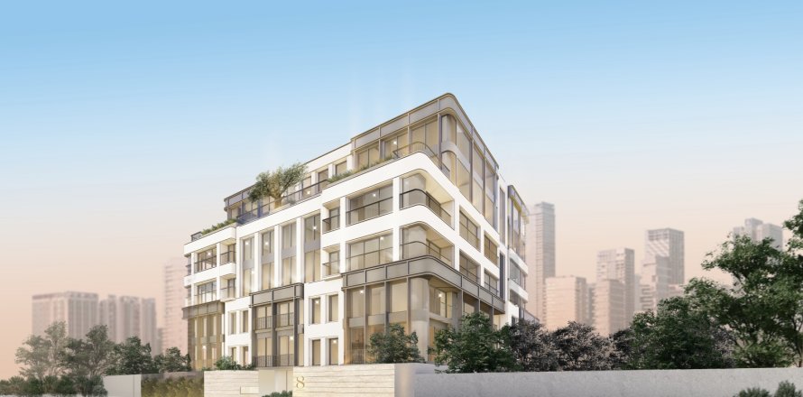 Condominio de 4 dormitorios en Bangkok, Tailandia № 165073