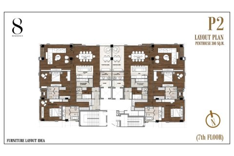 Condominio de 4 dormitorios en Bangkok, Tailandia № 165073 - foto 12