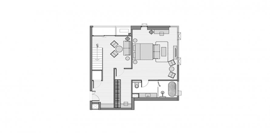 Планировка Кондоминиума «3BR-11» 3 спальни в ЖК Muniq Sukhumvit 23