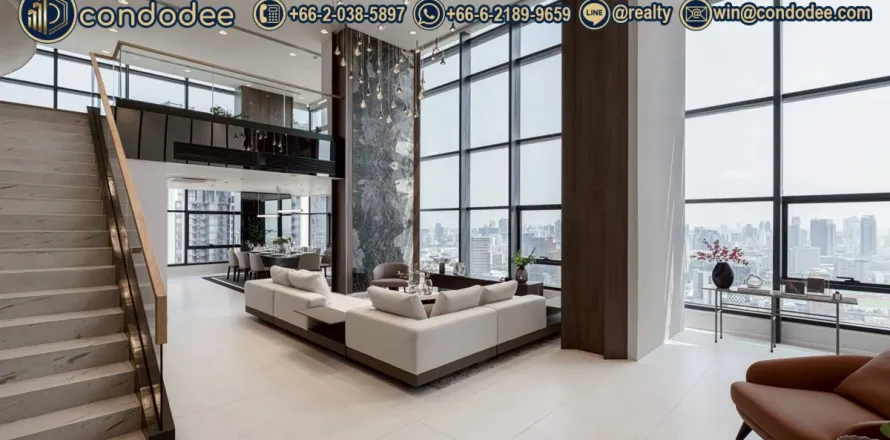 Eigentumswohnung in Ratchathewi, Bangkok, Thailand, 4 Schlafzimmer № 220535