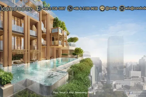 คอนโดมิเนียมในสาทร, กรุงเทพฯ, ประเทศไทย, 2 ห้องนอน № 220533 - รูปถ่าย 11