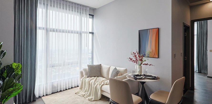 Condominio de 1 dormitorio en Phaya Thai, Bangkok, Tailandia № 222461