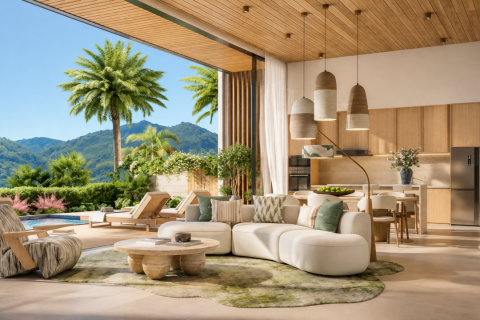 Penthouse in Phuket, Thailand 3 Schlafzimmer № 233364