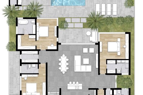 Chalet de 4 dormitorios en Phuket, Tailandia № 165380 - foto 15