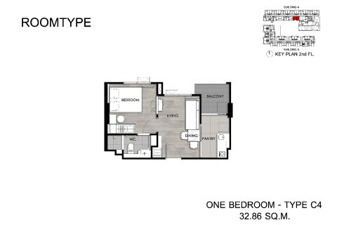 Condo à Bangkok, Thaïlande, 1 chambre № 165383 - photo 15