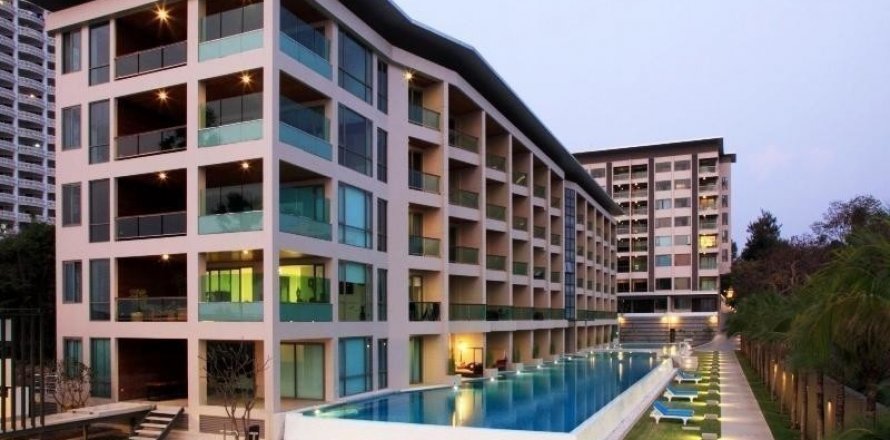 Condominio de 1 dormitorio en Pattaya, Tailandia № 66448