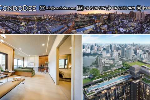 Condo in Watthana, Bangkok, Thailand, 2 bedrooms  № 201114