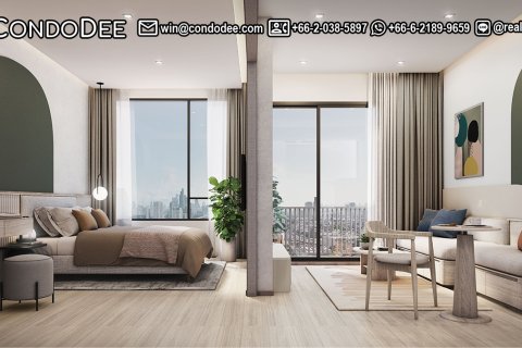 Studio in the Condo in Sathon, Bangkok, Thailand  № 201099 - Foto 7
