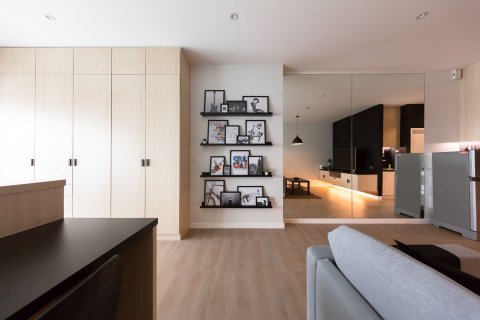 Studio in the Condo in Yan Nawa, Bangkok, Thailand № 147905 - Foto 6