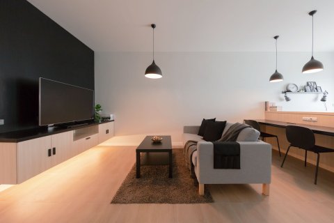 Studio in the Condo in Yan Nawa, Bangkok, Thailand № 147905 - Foto 3