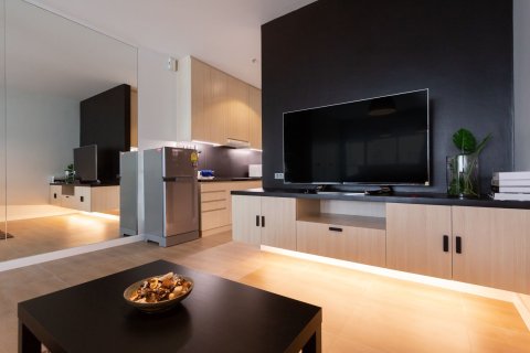 Studio in the Condo in Yan Nawa, Bangkok, Thailand № 147905 - Foto 8