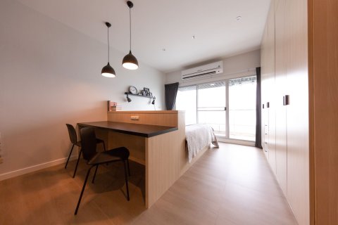 Studio in the Condo in Yan Nawa, Bangkok, Thailand № 147905 - Foto 4