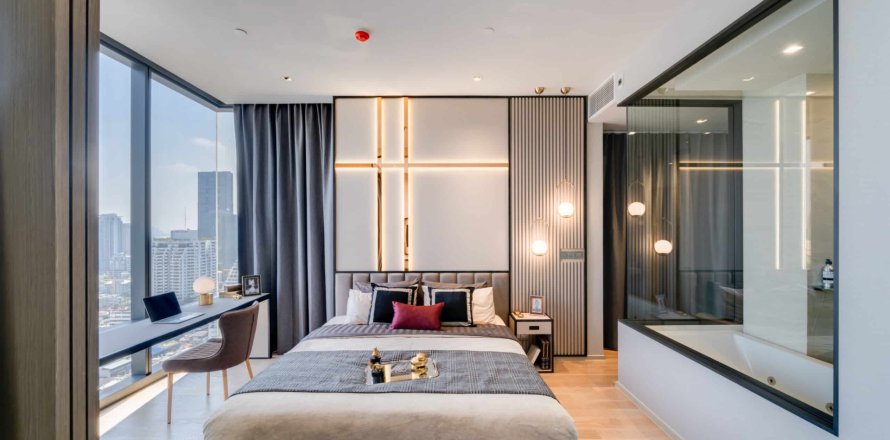 Condominio de 1 dormitorio en Sathon, Bangkok, Tailandia № 166936