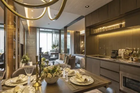 Condominio de 1 dormitorio en Bangkok, Tailandia № 157722 - foto 3