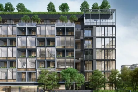 Condominio de 1 dormitorio en Bangkok, Tailandia № 157722 - foto 10