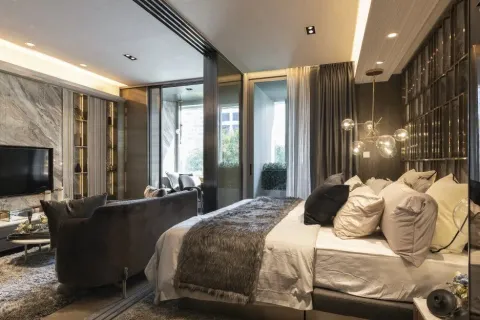 Condominio de 1 dormitorio en Bangkok, Tailandia № 157722
