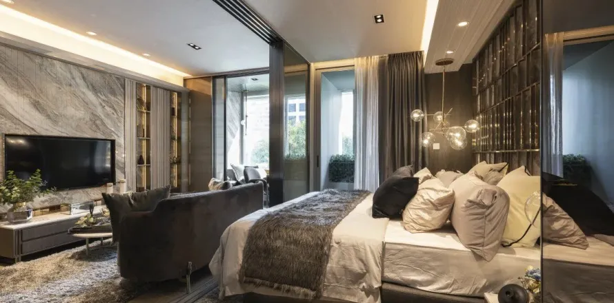 Condominio de 1 dormitorio en Bangkok, Tailandia № 157722