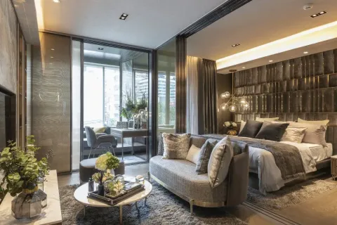 Condominio de 1 dormitorio en Bangkok, Tailandia № 157722 - foto 4