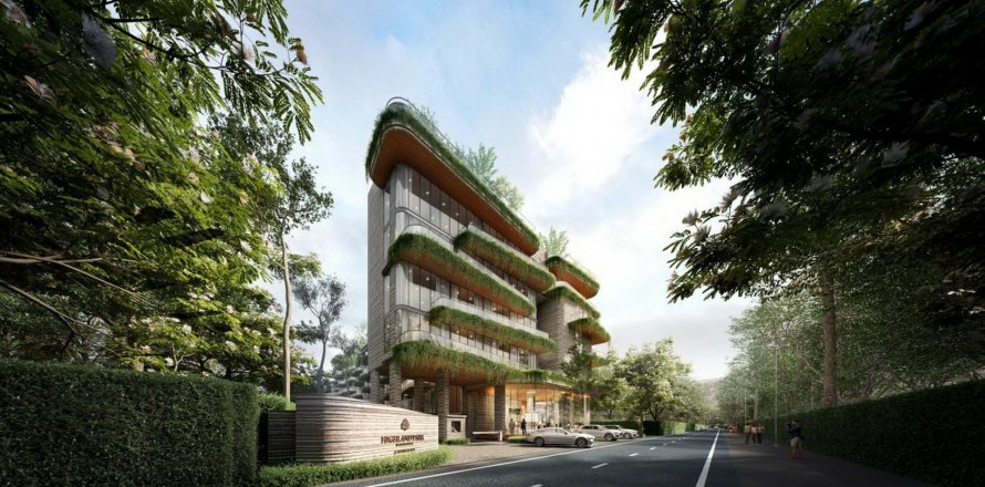 Condominio de 3 dormitorios en Phuket, Tailandia en Highland Park Condominium Bangtao Beach  № 74580