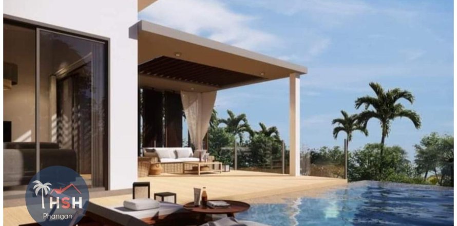 Villa à Koh Pha Ngan, Thaïlande 1 chambre № 179968