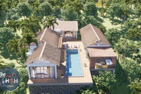 Villa in Koh Pha Ngan, Thailand 3 Schlafzimmer № 179966 - Foto 4