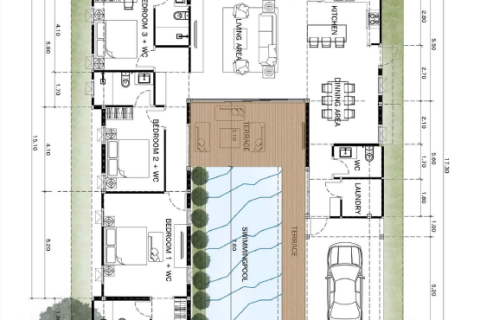 Casa de 3 dormitorios en Ko Chang, Tailandia № 42956 - foto 9