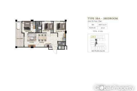 Condo in Pattaya, Thailand, 3 bedrooms № 177815 - photo 15